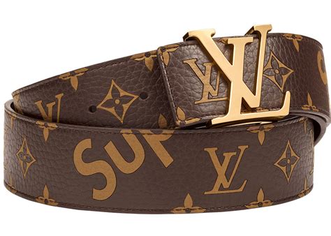 louis vuitton supreme belt sale|louis vuitton monogram belt kit.